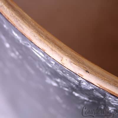 Leedy/Slingerland 22x14"Black Diamond Pearl Bass Drum Shell Vintage 1964 BDP USA image 13