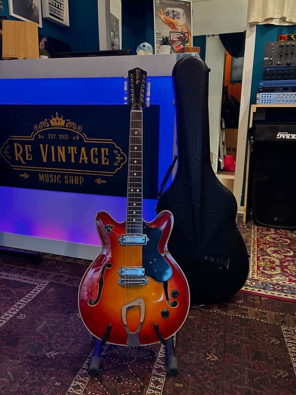Zerosette sad 2 12 1960's - Red burst - Excellent