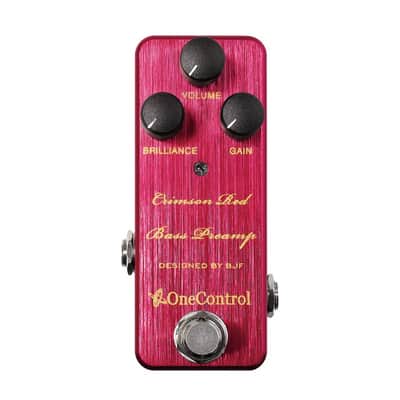 One Control Crimson Red Bass Preamp | Reverb