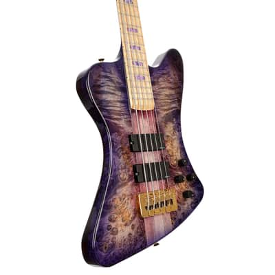 Spector USA Custom NS-5XL X Series 5-String Bass Guitar - Purple Haze Gloss - New image 3
