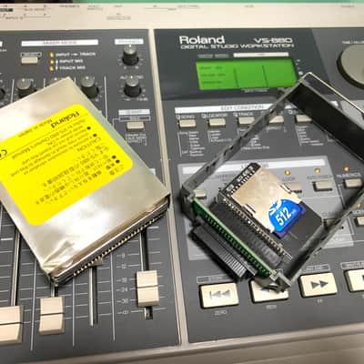 Roland VS-880 Digital Studio Workstation 1996 - 1998 - Gray /Changed to SD card image 3