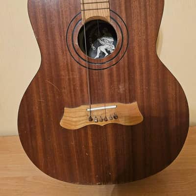 Orfeus Plovdiv Acoustic Guitar 6 String Orpheus Bulgarian Vintage image 1