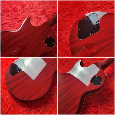 History GH-LSV 2011 Les Paul Standard - Faded Cherry Sunburst - Top Of The Line Model - Solid Figured Heritage Maple Wood Top - J Custom Level - Custom Shop Finish Frets - Made By Fujigen in Japan MIJ image 12