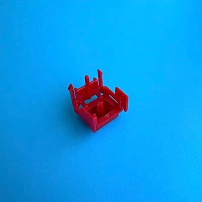 AKAI MPK 25 MIDI Controller Keyboard Part: Record Button Cover Cap RED image 2