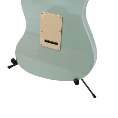 Fender Parallel Universe Volume II Stratocaster Jazzmaster Deluxe 2020 - 2021 - Transparent Faded Seafoam Green image 5