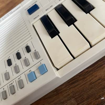Casio PT-20 29-Key Mini Synthesizer 1980s - White image 9