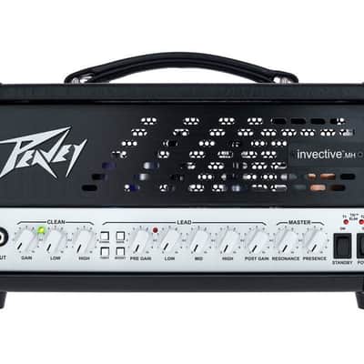Peavey invective MH Misha Mansoor Signature 2-Channel 20-Watt Mini Guitar Amp Head 2021 - Present - Black image 2