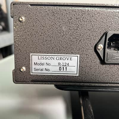 Lisson Grove R-124 Tube Compressor - Ultra-Rare, Serial #11 - Hand-Built Vintage image 11
