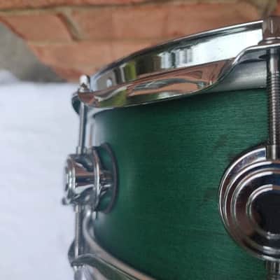 DW Drum Workshop Oct. 1999 - Rare Green Matte 5"x14" Snare Drum. MINT! image 4