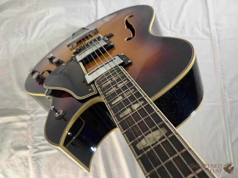 1968 Yamaha AE-11 Sunburst with Original Hardshell Case | Reverb