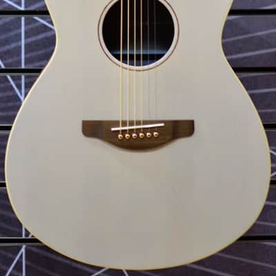 Yamaha STORIA I Mk 1 Concert Off-White Electro Acoustic Guitar image 6