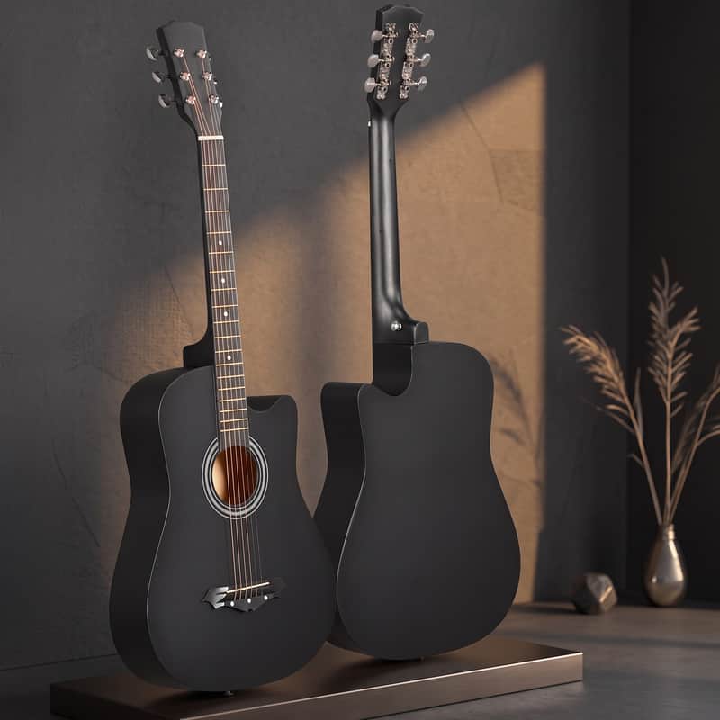 🎸Classical/38 Inch Acoustic Guitar +Soft Case/Gig Bag +Tuner +Strap +Picks!🎸