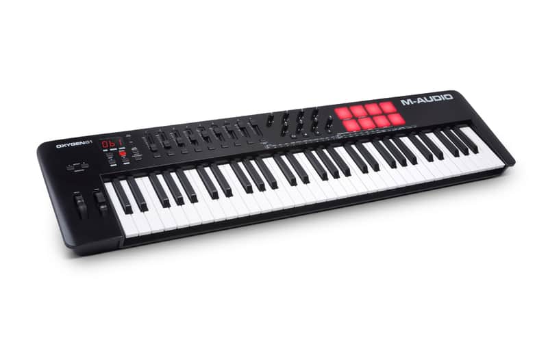 M-Audio Oxygen 61 USB MIDI Controller w/ Smart Controls & Auto-Mapping image 1