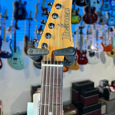 Ibanez Prestige AZ2203N Electric Guitar - Dark Tide Blue Flat with Ibanez Case, Get Plek'd! 047 image 6