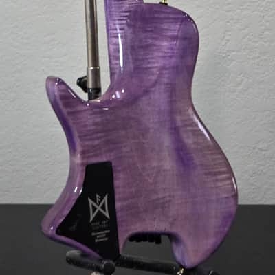 Dark Art Guitars -Dreamweaver - headless guitar- semi-hollow body image 11