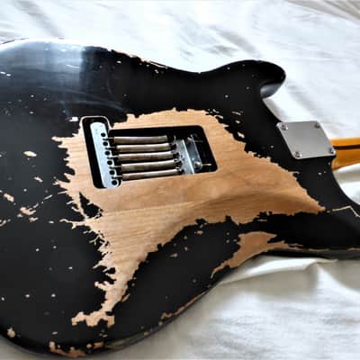 DY Guitars Eric Clapton Blackie tribute relic strat body PRE-BUILD ORDER image 8