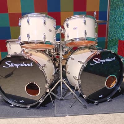 Slingerland Rock Outfit Late 70s  - White image 1