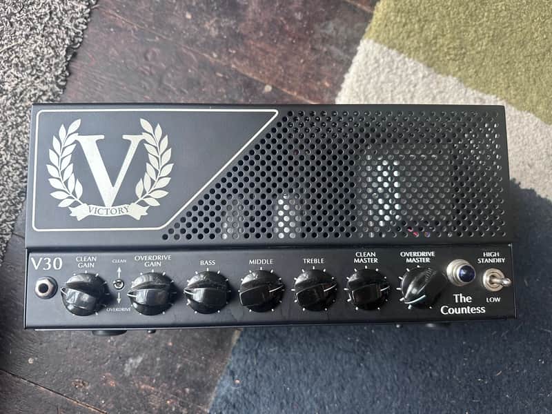 Victory Amps V30 The Countess Compact Series 42-Watt Guitar Head 2010s - Black image 1
