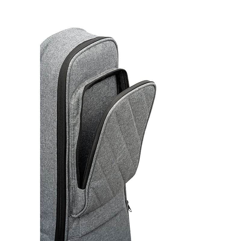 Ortega OGBED-DLX-GY Deluxe Universal Padded Electric Guitar Gig Bag - Grey image 1