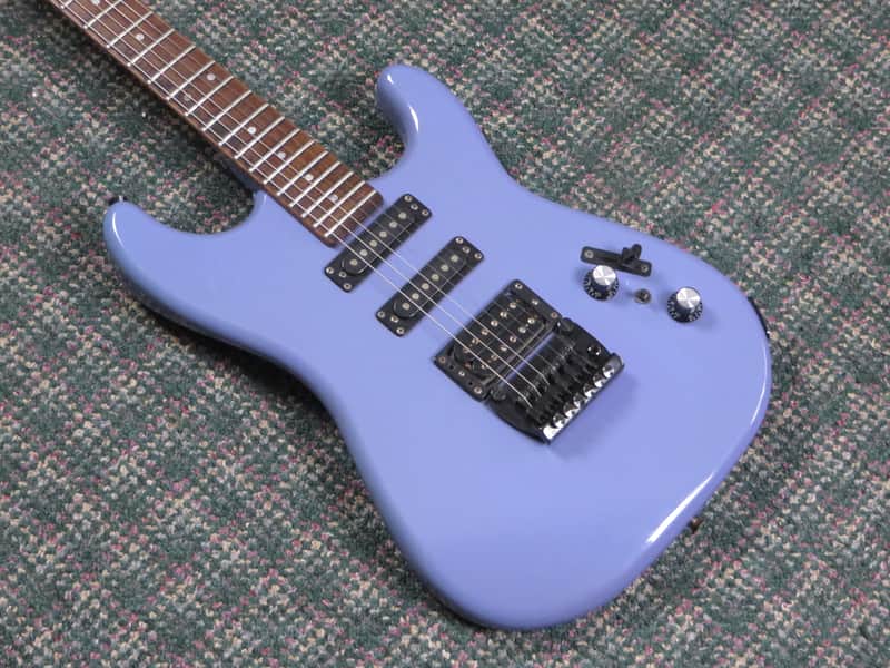 1987 B.C. Rich Platinum Series ST-3 Grape! w/Gibson Dirty Fingers! w/BC Rich gigbag image 1