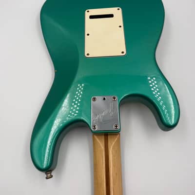 1992 Fender USA Stratocaster Electric- Turquoise image 10