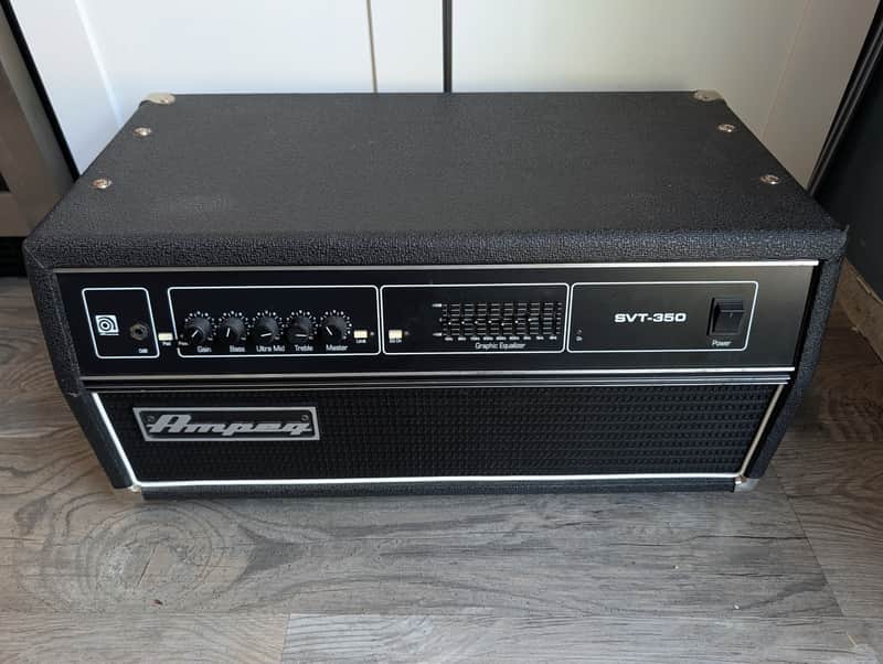 Ampeg SVT-350H Classic Series 350-Watt MOSFET Bass Amp Head | Reverb