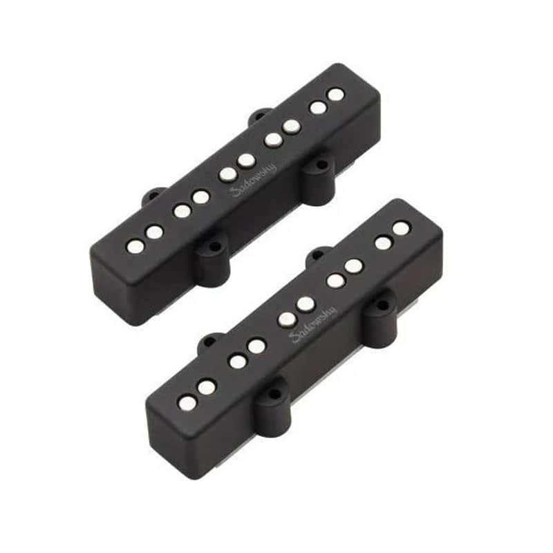 Sadowsky J-Style Bass Pickup Set (Alnico V / Alnico III), Noise-Cancelling, Split Coil, 5 String image 1