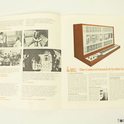 The ARP 2500 Electronic Music Synthesizer Catalog Brochure VINTAGE SYNTH DEALER image 2