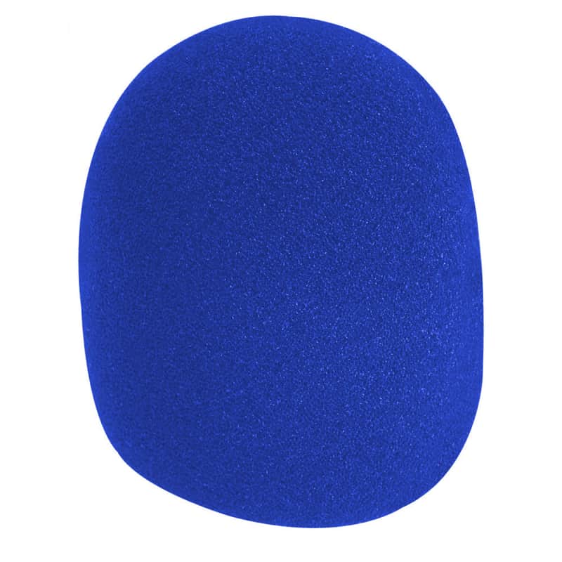 On-Stage On-Stage Microphone Windshield ~ Blue Blue
