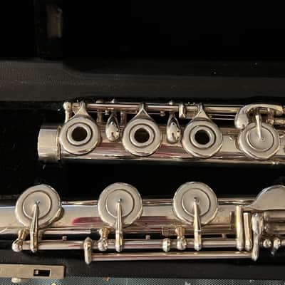 Verne Q.Powell Handmade Conservatory Silver Flute 1951 - sterling silver image 5