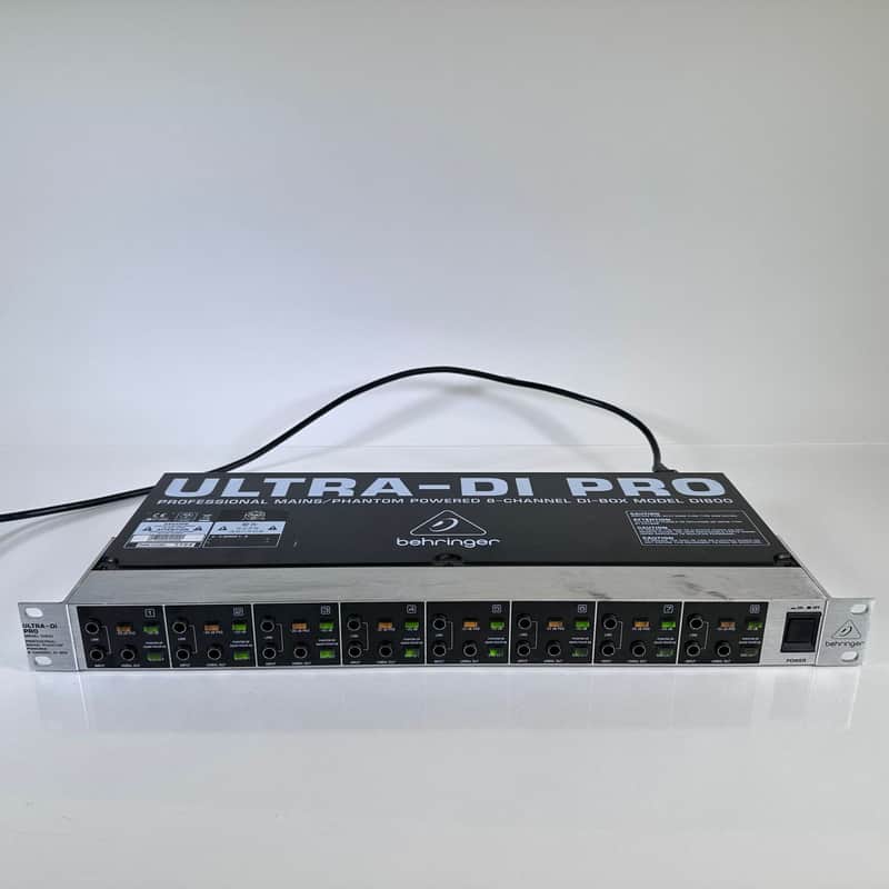 Behringer Ultra-DI Pro DI800 8-Channel Active DI Box image 1