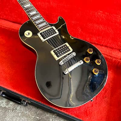 Greco EG-700 Single cut Les paul standard  1977 Ebony original vintage MIJ Japan Fujigen image 2