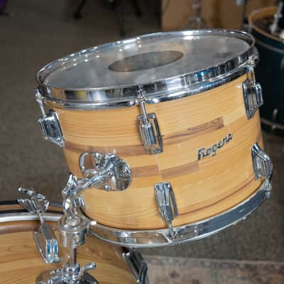1960's Rogers Fullerton Era Powertone 3pc Kit - Butcher Block image 5