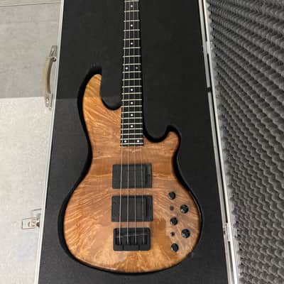 Hot Wire In-law Bass Guitar 424 Custom Neck Thru 4 String Peemium Build 2016 - Multi Strip Maple/Sapwle image 1