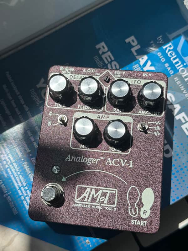 Asheville Music Tools ACV-1 Time Warping Chorus / Vibrato 2022 - Present - Desert Mauve Texture image 1