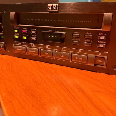 Alesis ADAT 16-Bit 8-Track Digital Audio Recorder 1991 - 1995 - Black image 3