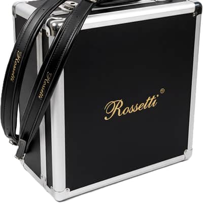 Rossetti 31-key Diatonic 12 Bass Button Accordion Red w/ Case | Reverb