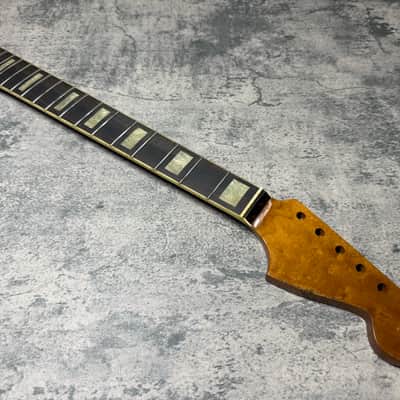 Real Life relics Nitro Roasted Maple With Bound Rosewood Fingerboard Block Inlays Jazzmaster® Strat® Stratocaster Neck SMALL Headstock JMRMRSM #3