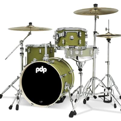 PDP Concept Maple - Satin Olive, Chrome Hardware Bop (PDCM18BPSO) image 3