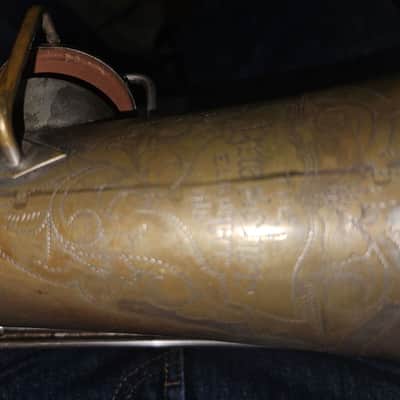 Vintage Buescher True Tone Silver C-Melody Saxophone, Good Condition image 2