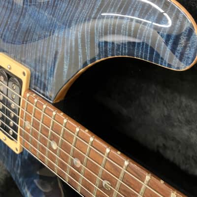 PRS Custom 24 10-Top 1990 - Whale Blue image 4