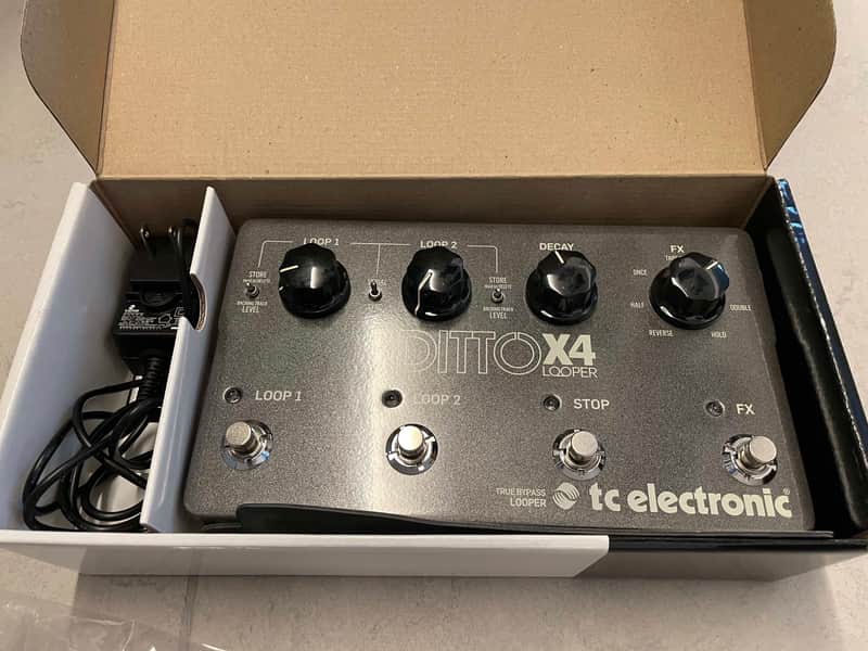 TC Electronic Ditto X4 Looper 2016 - Present - Black image 1