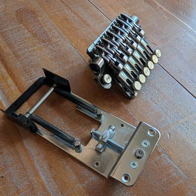 Ibanez ZR Trem Guitar Locking Tremolo Bridge CLEAN But Missing Parts image 1