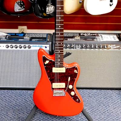 2022 Tagima TW-61 Woodstock Series Jazzmaster Style Electric Guitar! Fiesta Red! VERY NICE!!! image 1