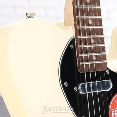 Squier Affinity Series Telecaster Thinline Electric Guitar - Olympic White with Laurel Fingerboard (TeleTLAFOWd5) image 5