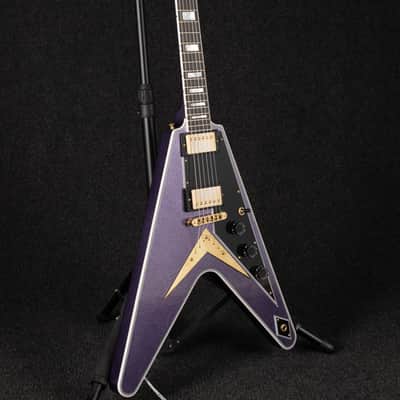 Gibson Custom Shop Flying V Custom - Purple Sparkle image 7