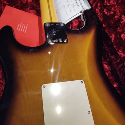Fender EJ'54 Virginia Stratocaster 2020 - Tow-tone tobacco burst image 10
