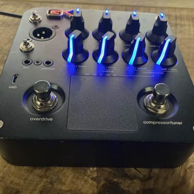 Gallien-Krueger PLEX 4-Band Active Bass Preamp Pedal 2019 Black image 2