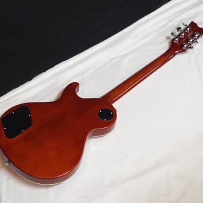DEAN Thoroughbred Deluxe electric GUITAR w/ CASE - Trans Amber - NEW image 6