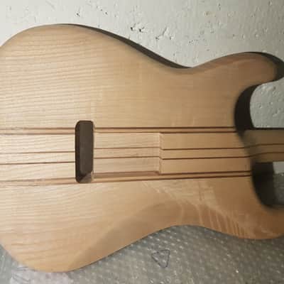 1981 NECK THROUGH SWAMP ASH BODY DESIGN STR*T - made in GERMANY image 5